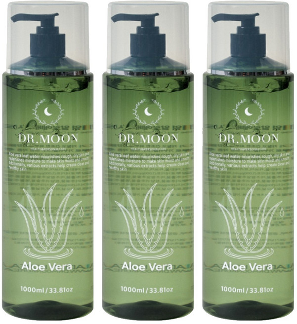 DRMOON 프리미엄 알로에베라 시카 수딩젤, 1L, 3개