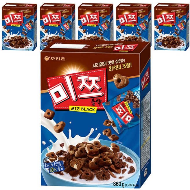 미쯔 시리얼팩, 360g, 6개
