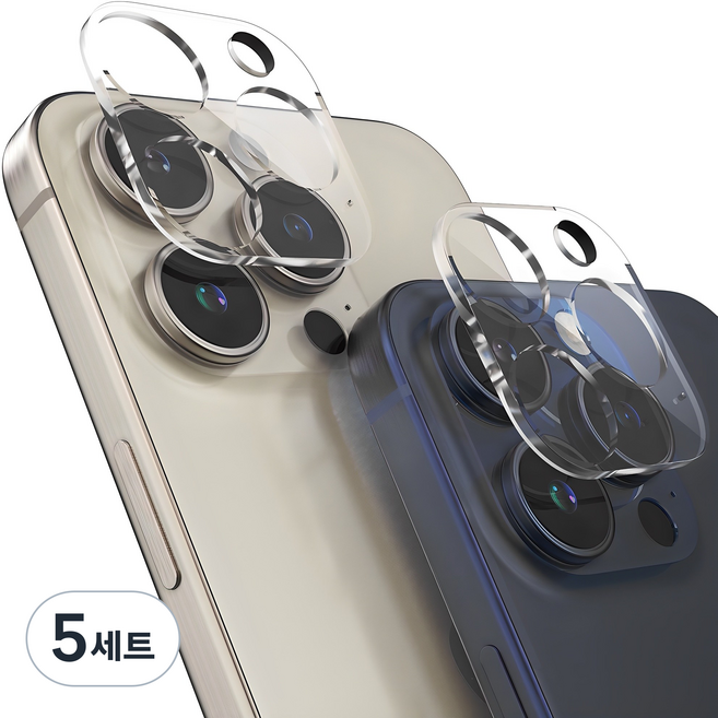 신지모루 쉴드 카메라렌즈 강화유리 액정보호필름 2p 세트, 5세트