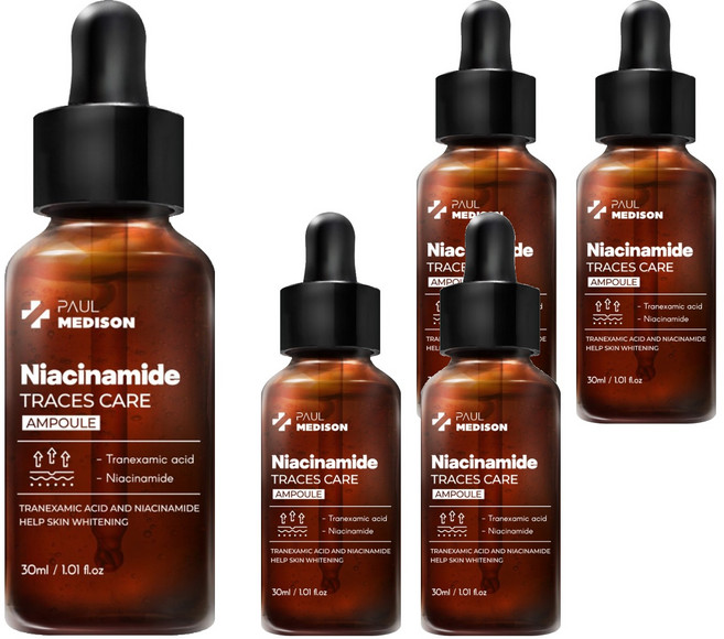 폴메디슨 나이아신아마이드 흔적 케어 앰플, 5개, 30ml