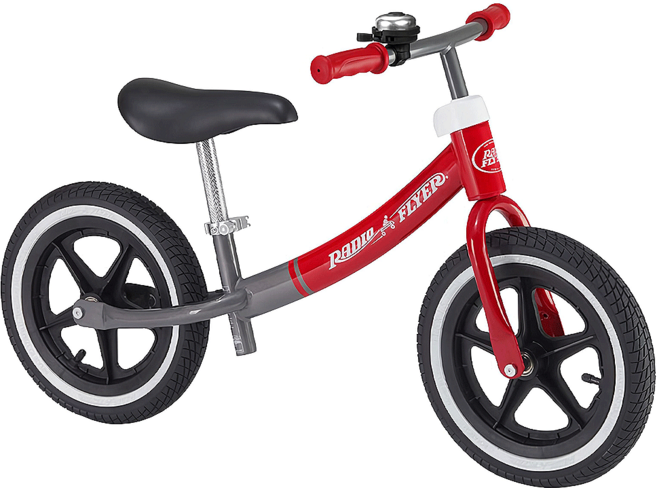 RADIO FLYER 出擊號平衡車 打氣胎, 紅色 + 黑色, 40cm, 1台