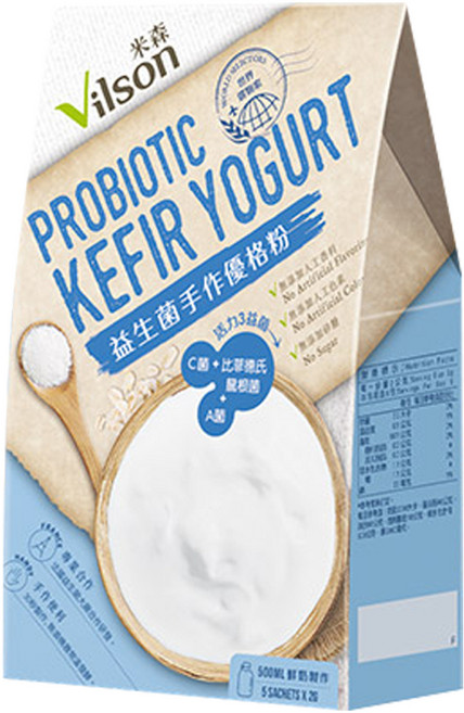 Vilson 米森 益生菌手作優格粉, 2g, 5包, 1盒