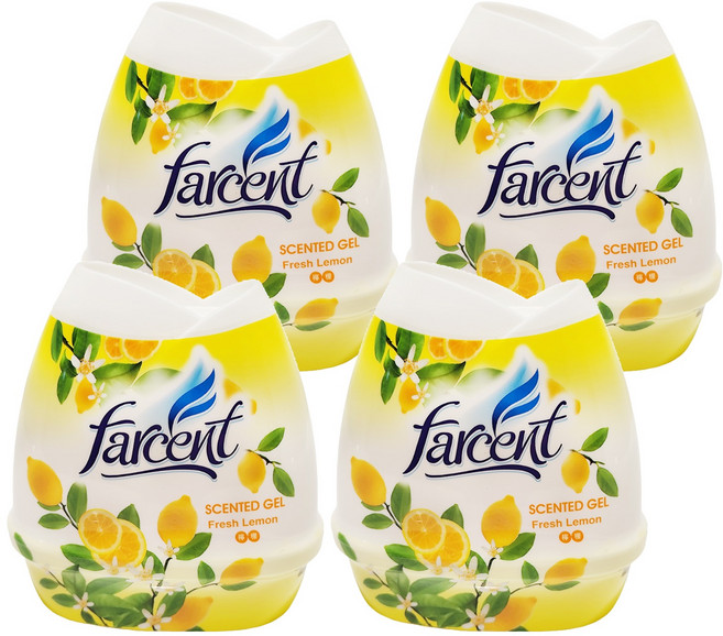 farcent 花仙子 花語香膏, 檸檬, 200g, 4個