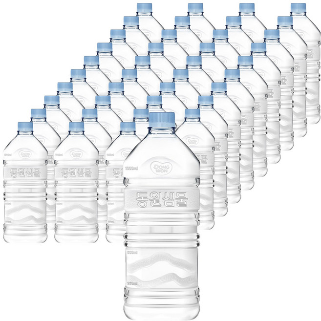 동원샘물 생수 무라벨, 1.1L, 60개