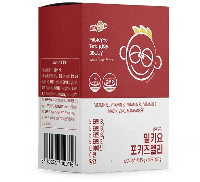 밀키요 포키즈 젤리, 15g, 30개 - 쿠팡