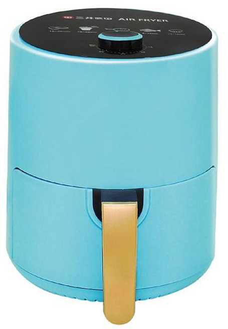 三井武田 氣炸鍋 3.2L大容量 1200W高功率 200度恆溫 不沾塗層, SG-3888-BLU, 藍色