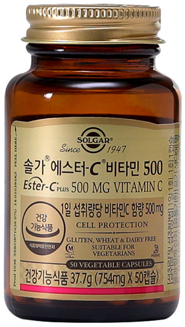 솔가 에스터C 비타민 500, 50정, 1개