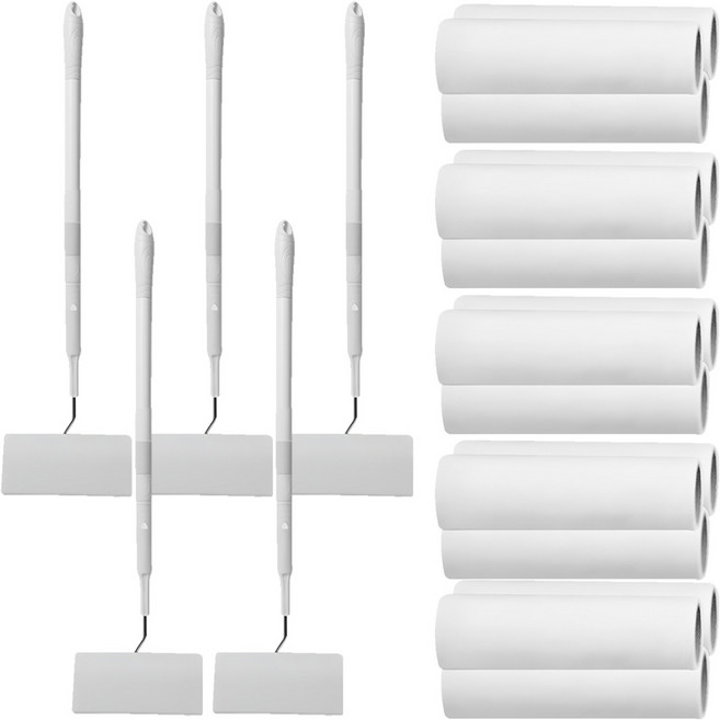 생활백서 스탠드형 테이프 클리너 본품 + 리필 3p 세트, 5세트
