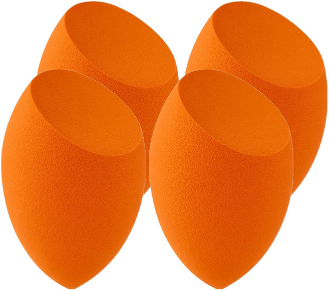 그라펜 엣지 컷 블렌더 화장용 퍼프, 4개