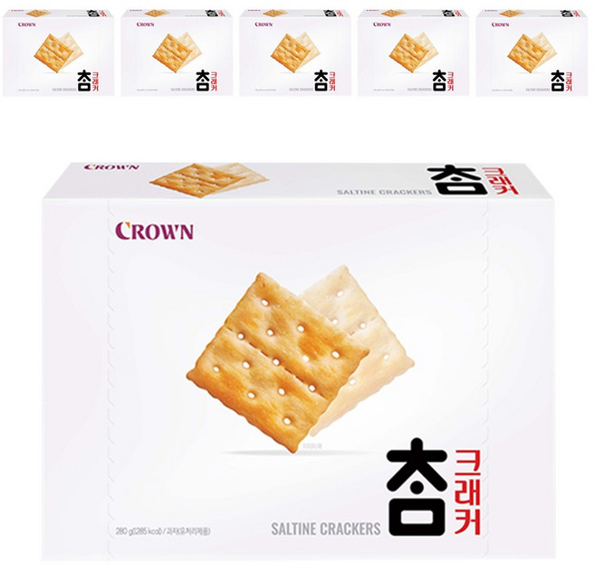 참크래커, 280g, 6개