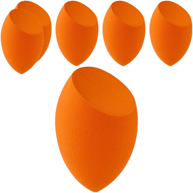 그라펜 엣지 컷 블렌더 화장용 퍼프, 6개