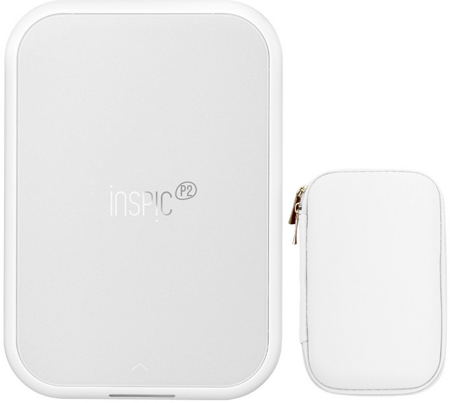 캐논 인스픽 P2 포토프린터 펄화이트 + 케이스(랜덤발송) 패키지, PP1003A