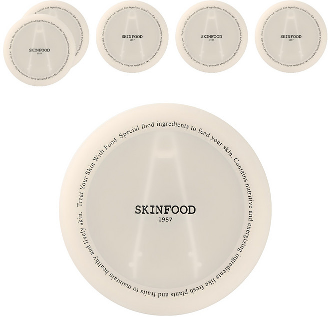 스킨푸드 패드 케이스, 6개