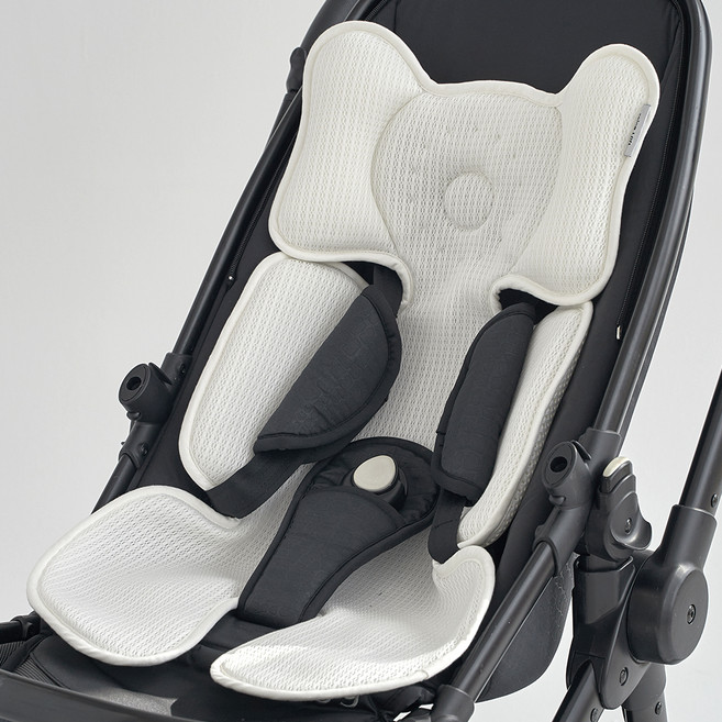 라비킷 라이너 루프트 사계절 유모차 쿨시트, 화이트, 1개