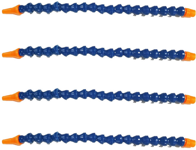 PVC萬向噴油管 圓嘴款 1/4 300mm, 4個