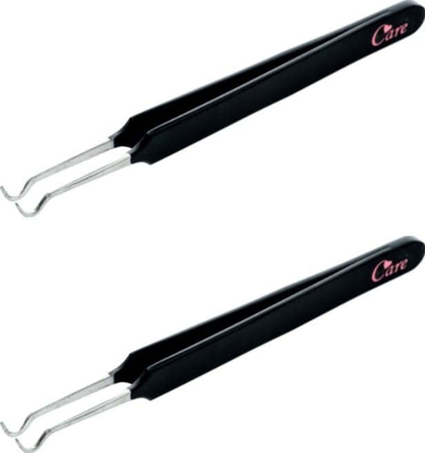COGIT 鼻頭粉刺專用夾 8.5 x 0.7cm, 不鏽鋼, 2個