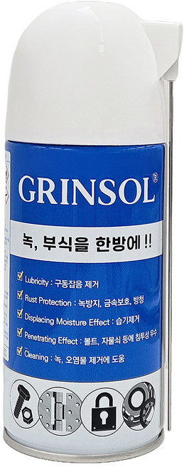 그린솔 윤활 방청제 360ml, 1개