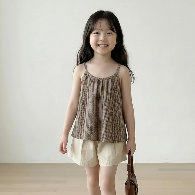 CONTIKIDS 女童傘狀細肩帶背心