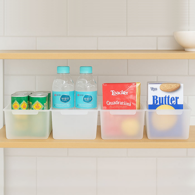 보노하우스 다용도 트레이, 반투명, 24개