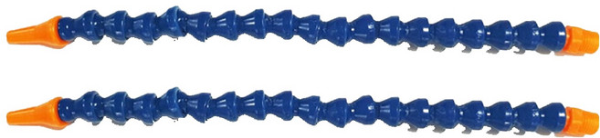 PVC萬向噴油管 圓嘴款 1/4 300mm, 2個