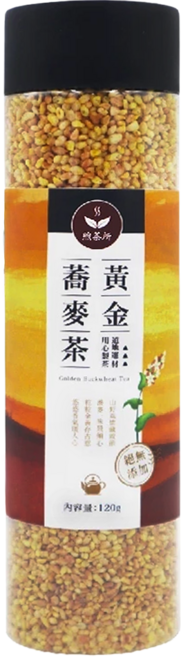 煦茶所 黃金蕎麥茶, 120g, 1瓶, 1入