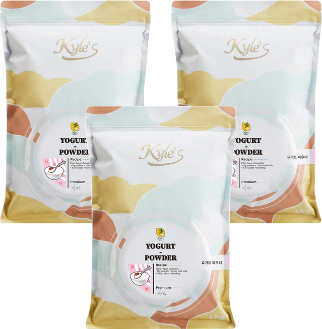 카일스 요거트 파우더, 1kg, 1개입, 3개