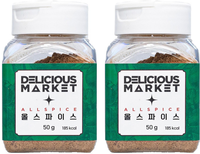 딜리셔스마켓 올스파이스 향신료 소형, 50g, 2개