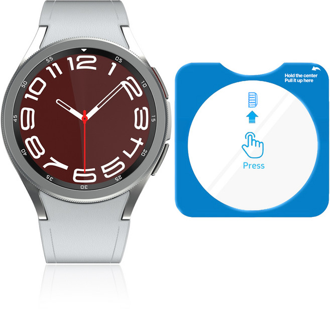 클로버나인 클로버원터치 강화유리 고화질 투명 풀커버 액정보호 필름 1P, 1세트