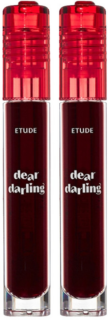 에뛰드 디어달링 워터 젤틴트, 03 리얼레드, 2개