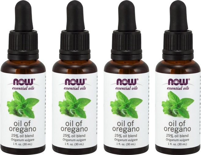 NOW Foods 精油 牛至複方, 30ml, 4瓶
