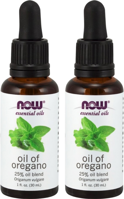 NOW Foods 精油 牛至複方, 30ml, 2瓶