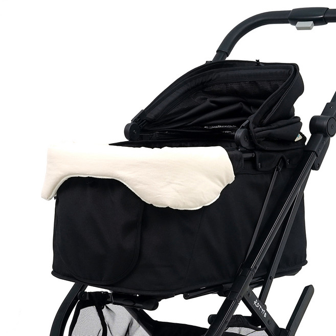 로띠에 강아지 유모차 가드핏 쿠션, 로얄밀크티, 1개