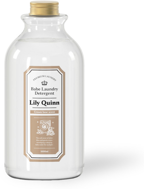 릴리퀸 유아 중성 세탁세제 크림베어, 1개, 1L