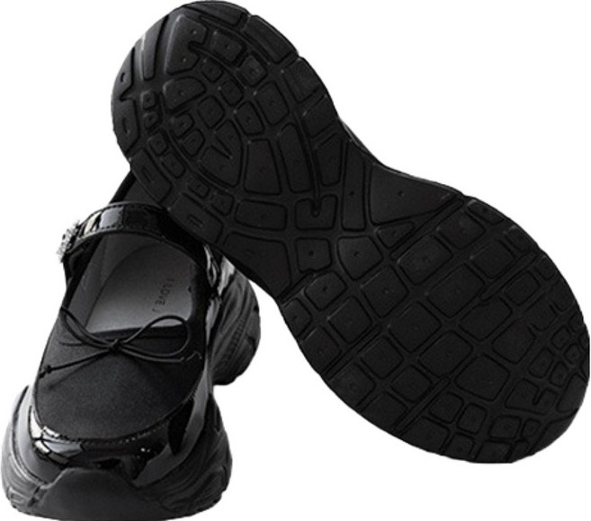 아이러브제이 여아용 HJ 벨티드 리본 새틴 운동화