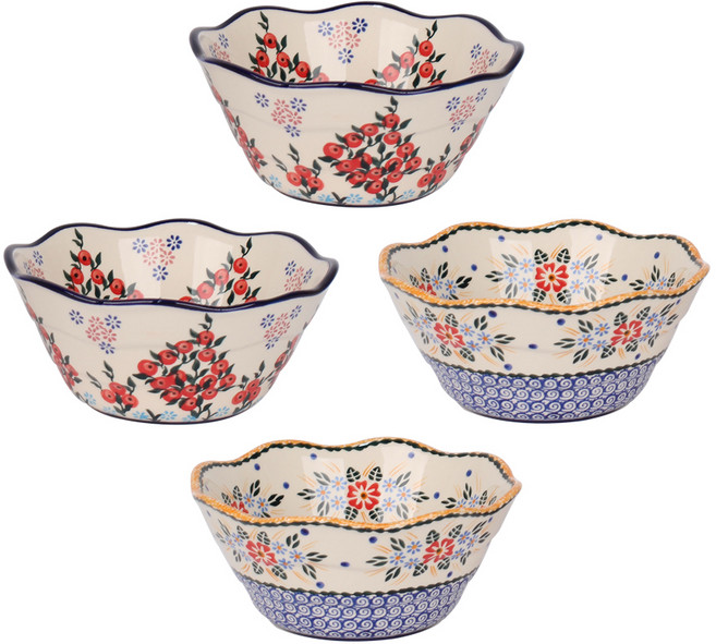 파뷔에 슐레지엔 면기 2종 x 2p 세트, 엔틱클래식, 1세트