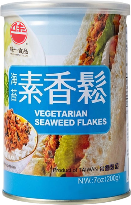 味一食品 海苔素香鬆, 200g, 1罐