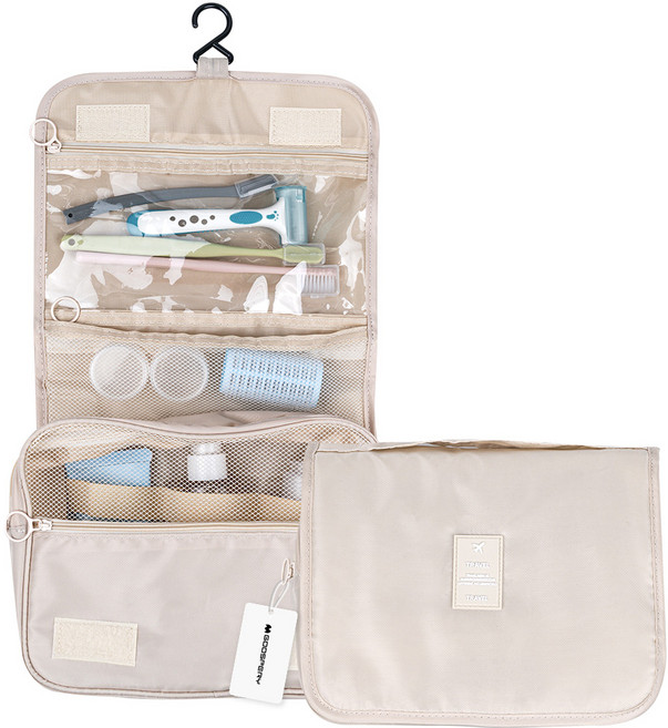 구스페리 접이식 여행용 세면도구 파우치