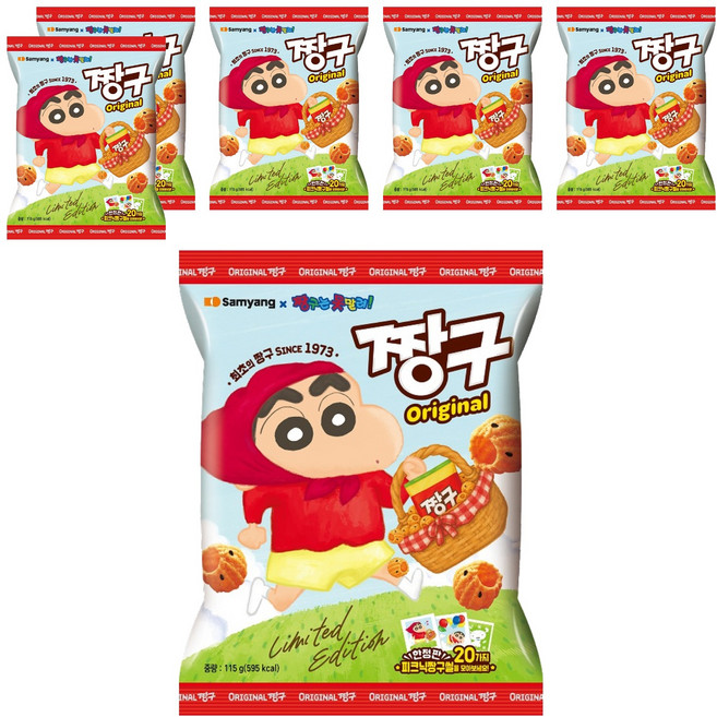 삼양 짱구, 115g, 6개