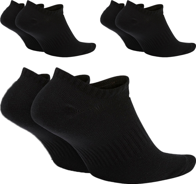 NIKE 耐吉 Everyday Lightweight 腳踝短襪 SX7678, 黑色, 3雙