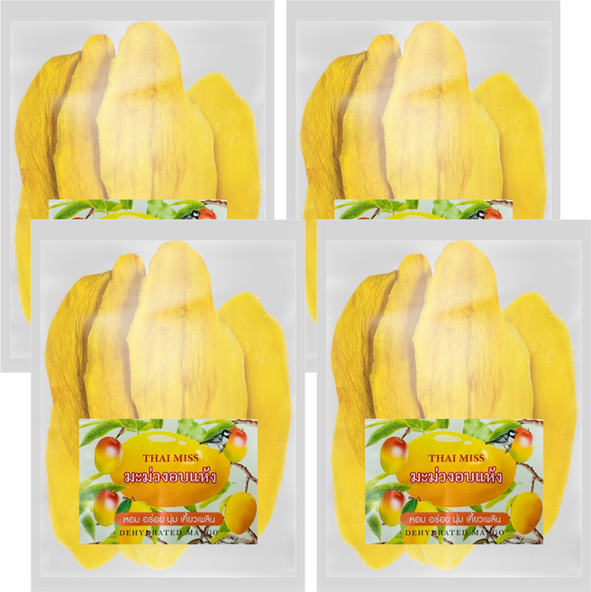 thai miss 泰想念 泰國芒果乾, 200g, 4包