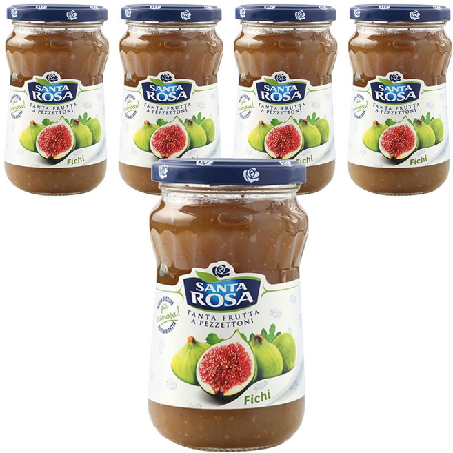 산타로사 무화과잼, 350g, 5개