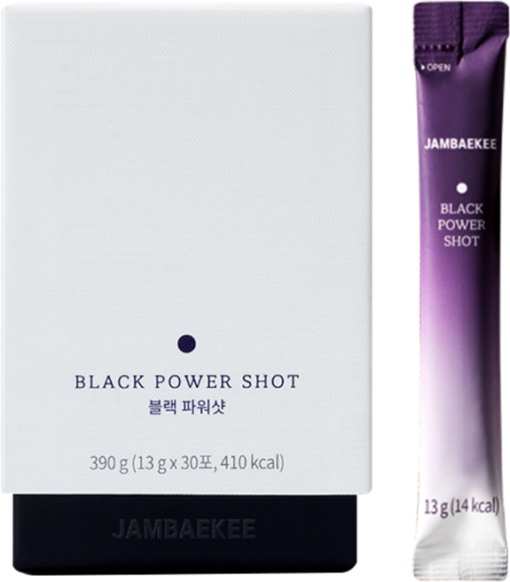 잠백이 블랙 파워샷 흑마늘즙 30p, 390g, 1개