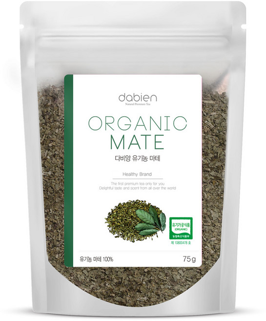 다비앙 유기농 마테차, 75g, 1개입, 1개
