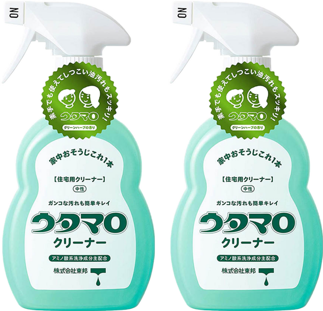 UTAMARO 萬用清潔劑 中性配方, 400ml, 2瓶