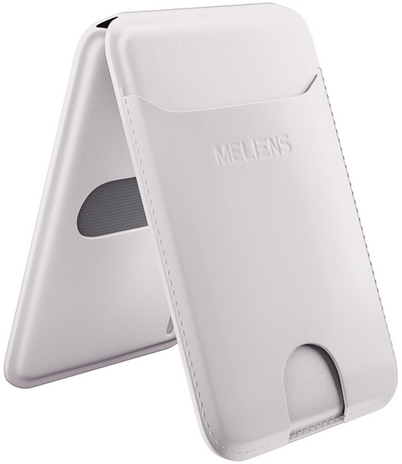 멜리언스 3in1 초강력 맥세이프 카드지갑 아이폰 케이스 거치대, 2세대 그레이, 1개