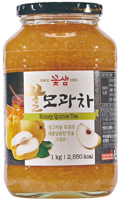 꽃샘 꿀모과차, 1kg, 1개