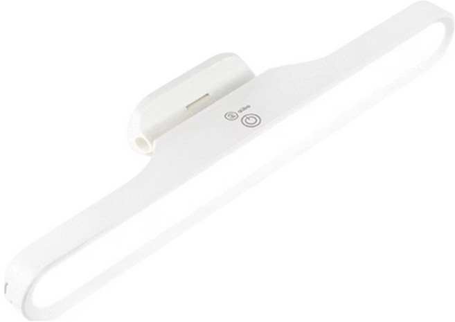 aibo 抽取式可旋轉 USB充電閱讀燈 30cm, 白色