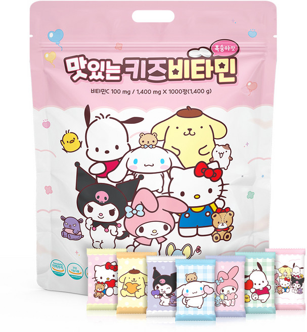 아텍스 맛있는 키즈비타민, 1000정, 1개