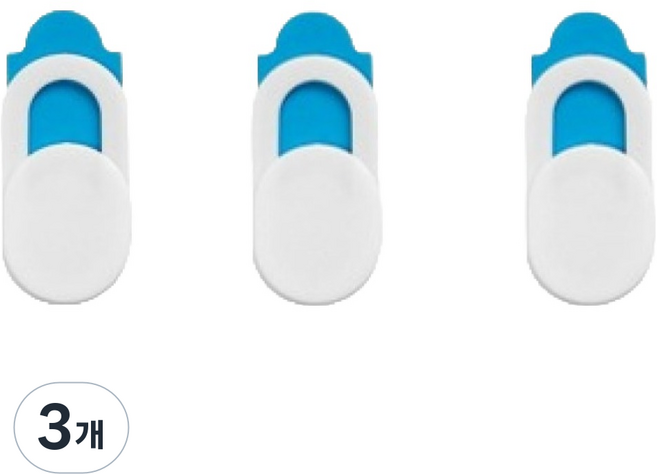 어무드 카메라 개인 정보 보호 웹캠 커버 스티커 3p, 3개