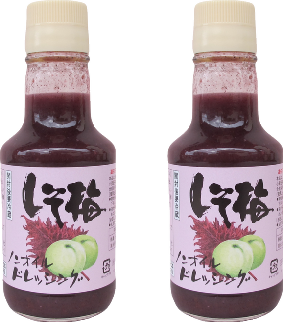 MORIBUN 森文釀造 無油紫蘇梅風味沙拉醬, 150ml, 2罐